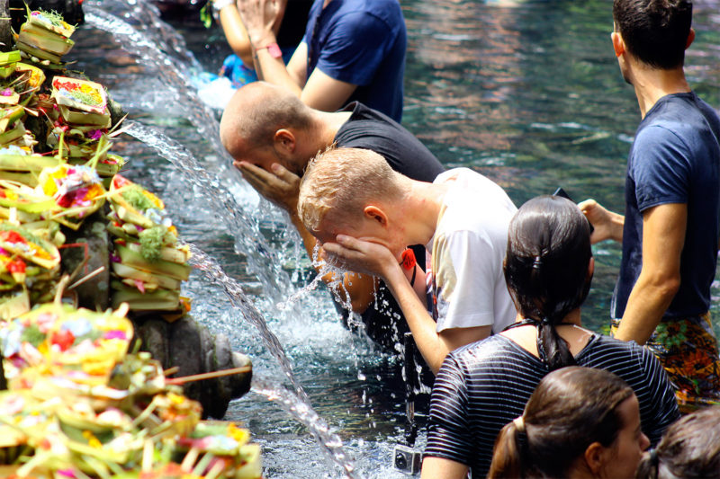 Water Cleansing in Bali