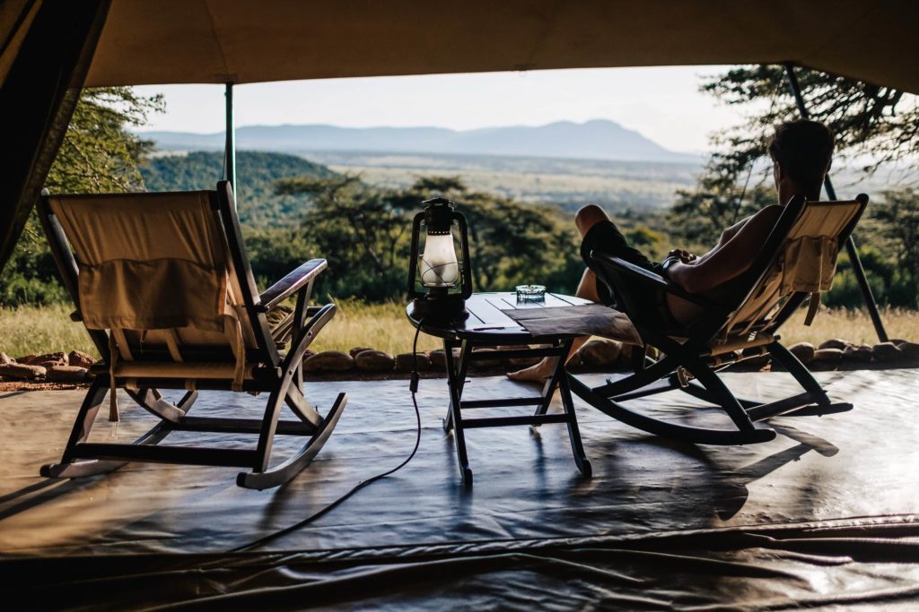 Kenya - Masai Mara - 12890 - Cottar's 1920s Safari Camp seating