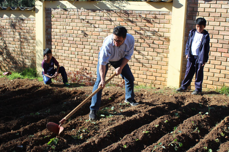 Agricultural Project at Peru School