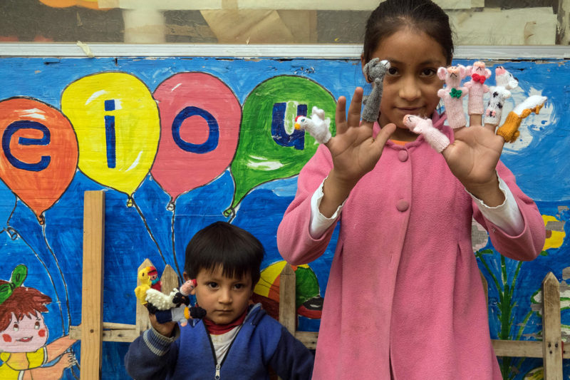 Finger Puppets for Kids in Peru