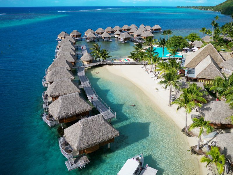 Manava Beach Resort & Spa - Aerial View