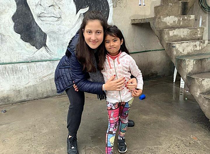 Work with disadvantaged kids Argentina
