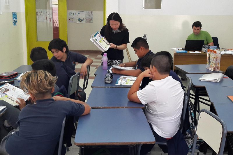 Volunteer on a Teaching Project