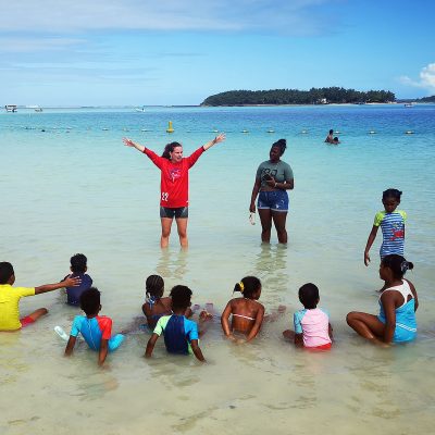 Swimming Teaching Volunteer Project in Mauritius