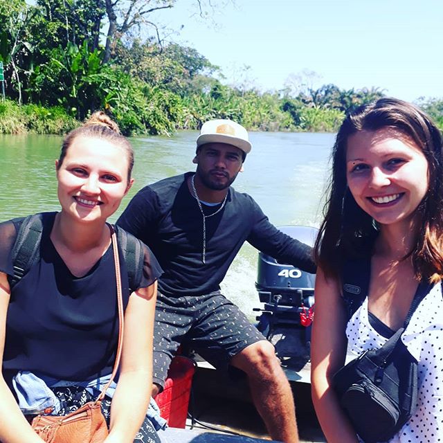 Turtle conservation participants Costa Rica
